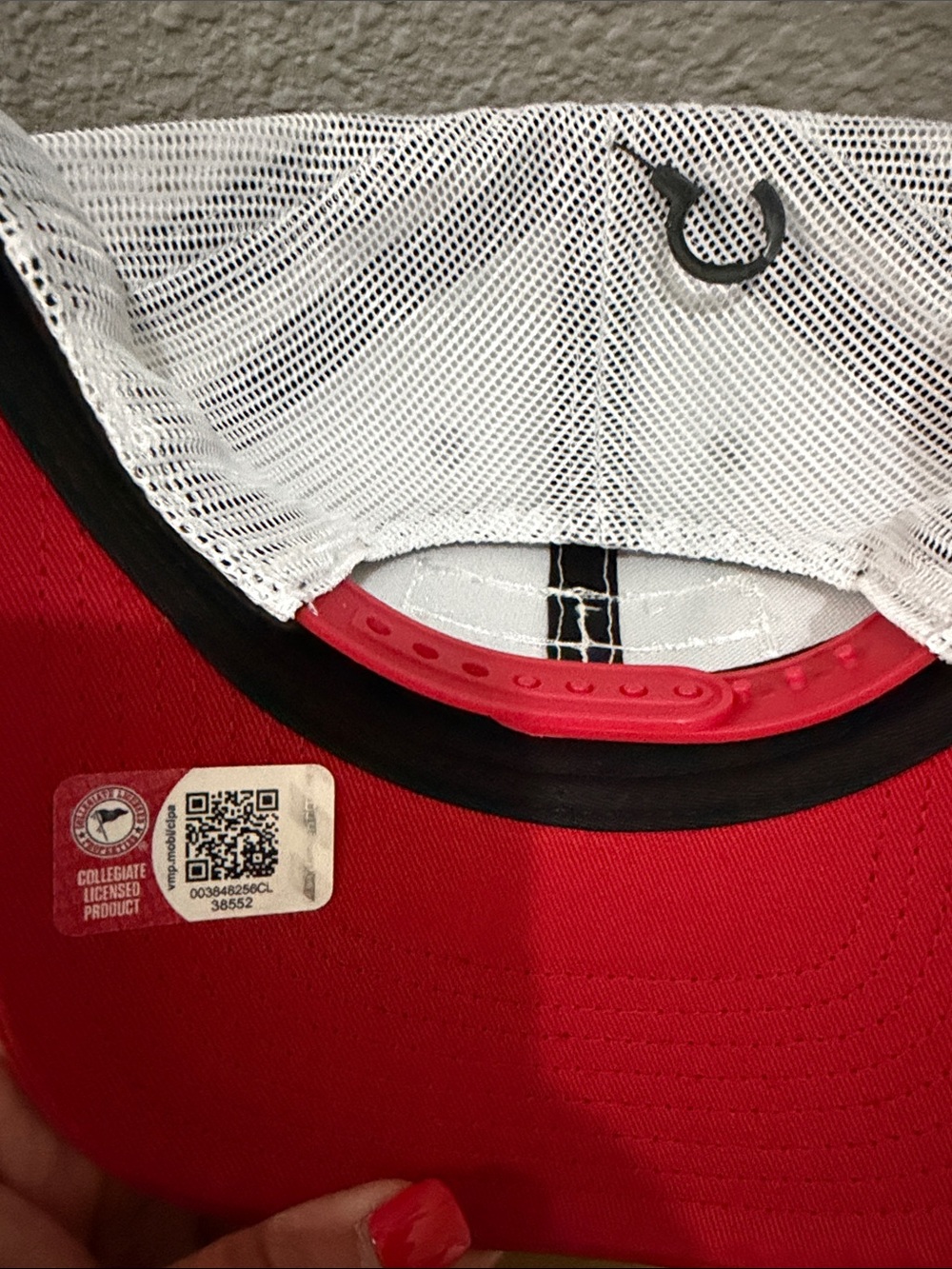 Ohio State Buckeyes Trucker Hat - Gray and Red NEW - Picture 3 of 5